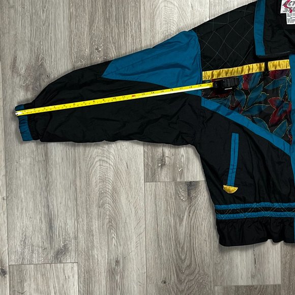 Vintage 1990s Active Stuff Caesars Multicolour Large Women's Jacket - Picture 7 of 7